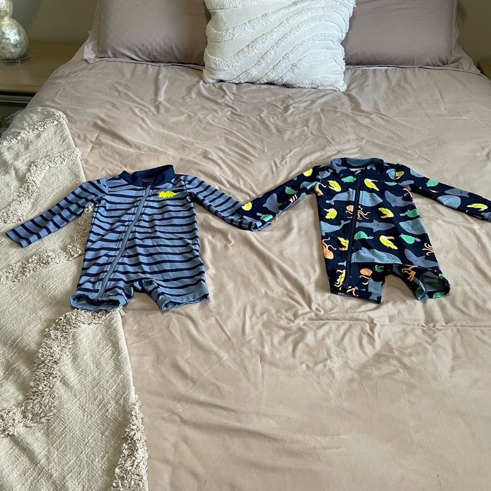 *SOLD*Carters 2 Pack Rashguards